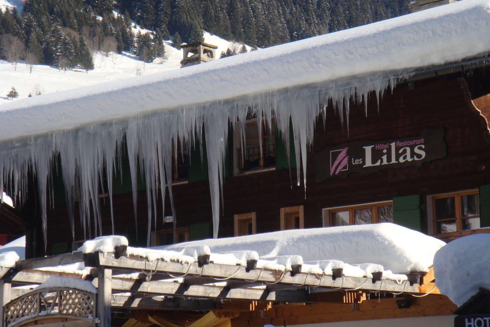Hotel Restaurant Les Lilas Les Diablerets Exterior photo